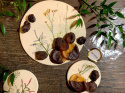 Owoce w czekoladzie - śliwki (3 szt.), morele (3) i pomarańcze (3)
