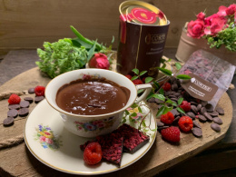 Prawdziwa czekolada pitna ciemna z malinami 200 g